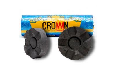 Уголь древесный быстровоспламеняющийся 'CROWN' 40мм (10 шт в пачке) фото