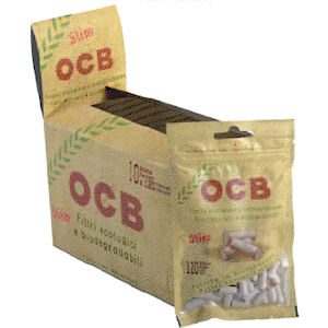 Сигарет.фильтры OCB Slim Ecological (x120шт) фото