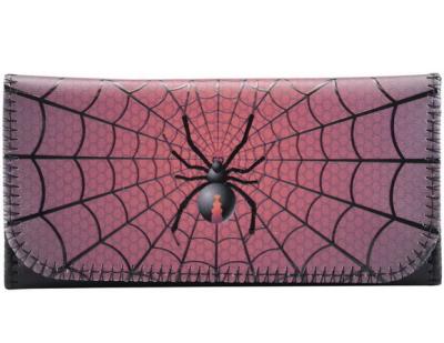 21628 Кисет для сигаретного табака иск кожа "Паук 3" фото