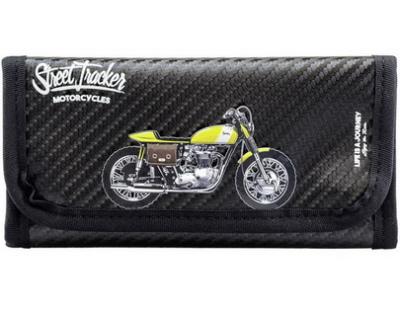 21633 Кисет для сигаретного табака иск кожа "Мотоцикл 2" фото