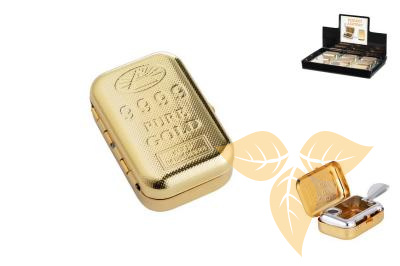 400806 Пепельница карманная "золотой слиток" 6х4х2 см фото