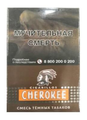 Сигариллы с фильтром  CHEROKEE смесь тёмных табаков (20 шт.) фото