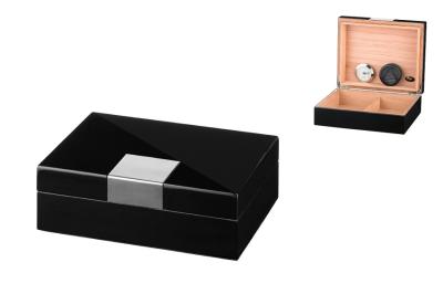 920025 Хумидор для сигар черный глянцевый фото