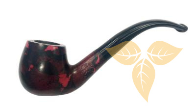 BPK Kenyo МОХ (красный-черный) briar pipe metal filter73-35 в Москве