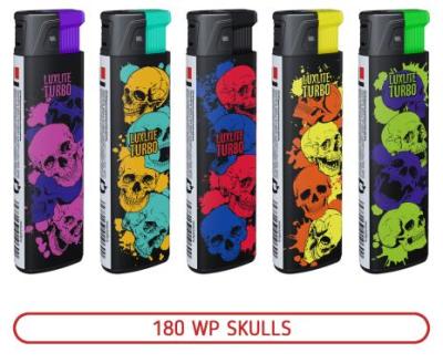 Зажигалки турбо XHD 180 WP SKULLS фото