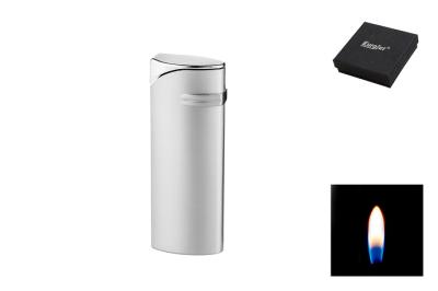 253270 Зажигалка EUROJET Nightfever пьезо, сильвер/хром фото