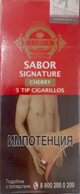 Sabor Signature Plastic Tip Cherry (1 упаковка - 5 шт.) фото