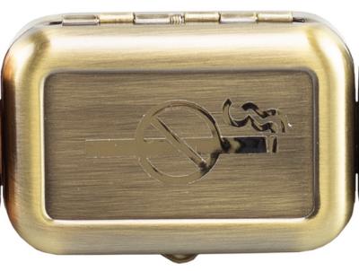 11546 Пепельница карманная "No smoking" "латунь" фото