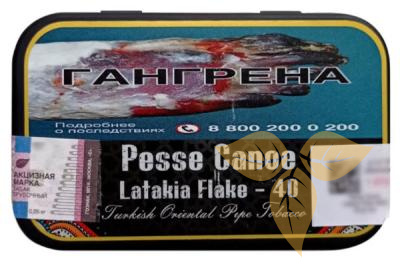 Pesse Canoe Latakia Flake №40 (Банка) фото