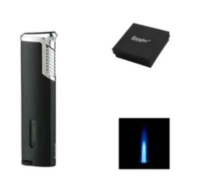 251045 Зажигалка EUROJET турбо черная/сильвер фото