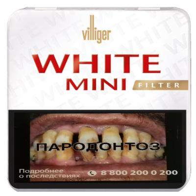 Сигариллы Villiger White Mini (20 шт. filter) фото