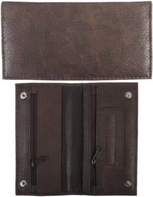 33031 Кисет для сигаретного табака нат кожа коричневый - Табакерия