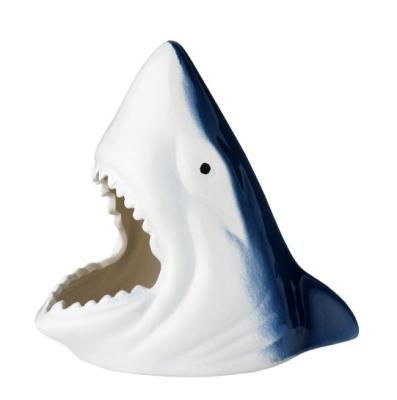 401036 Пепельница настольная керамическая "АКУЛА" 14x10x13,5 cm фото