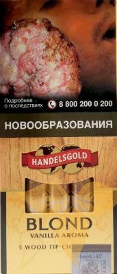 Сигариллы Handelsgold Vanilla Wood Tip-Cigarillos фото