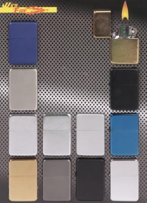 14619 Зажигалка бензиновая Z16 цветные ассортимент фото