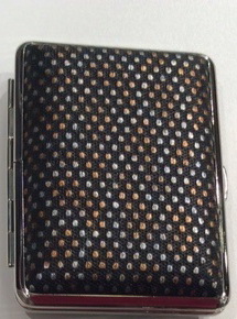 Портсигар STOLL 444HL44, 80мм, хром корпус, для 10 сигарет фото