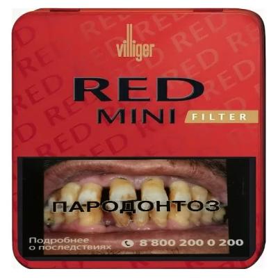 Сигариллы Villiger Red Mini Vanilla Aroma (20 шт. filter) фото