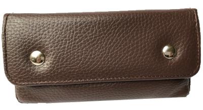21625 Сумка для 1-й трубки иск. кожа коричневая фото