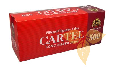 Сигарет.гильзы CARTEL LONGFILTERS (500шт) фото