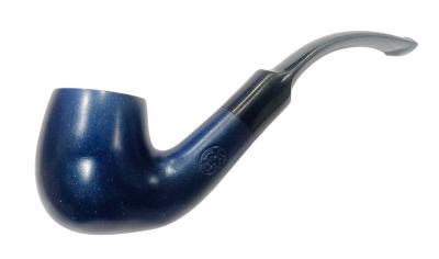 BPK Kenvelo МЕТАЛЛИК (темно-синий) briar pipe 9 mm filter 73-65 в Москве