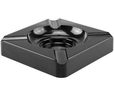 02401 Пепельница пластиковая для сигар черная фото