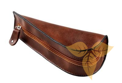 832009 Сумка для 1-й трубки иск. кожа коричневая фото