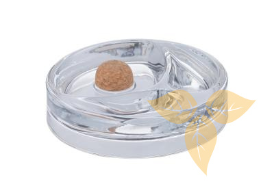 412070 Пепельница д/трубки стекло 16см фото