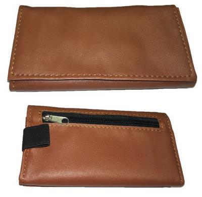 21904 Кисет для сигаретного табака иск кожа коричневый фото