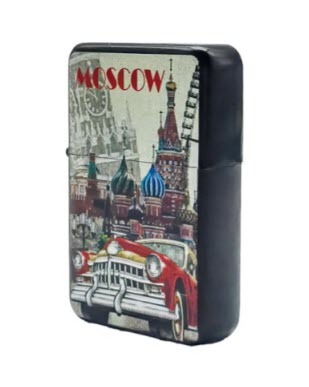 146312 Зажигалка бензиновая Z16 "Москва 1" фото