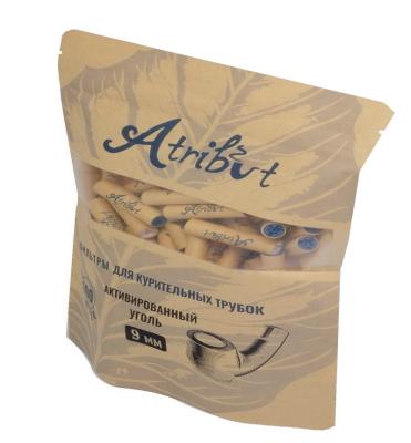 Фильтры для трубок Атрибут угольные 9мм 100шт фото