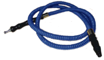 30814 Шланг для кальяна, синий, 150 см фото