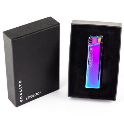 Зажигалки пьезо XHD 8500L Metal Rainbow фото