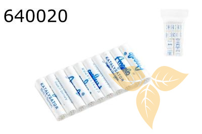 64002A Фильтры для трубок ANGELO 9mm угольные 200шт фото