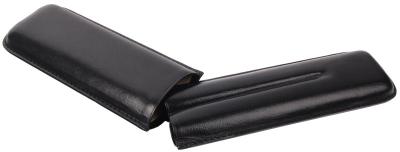 09272 Футляр д/2 сигар Дабл Корона черный фото