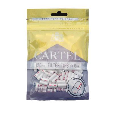Сигарет.фильтры CARTEL SLIM GUMMED 15mm X 6mm (x120шт) фото