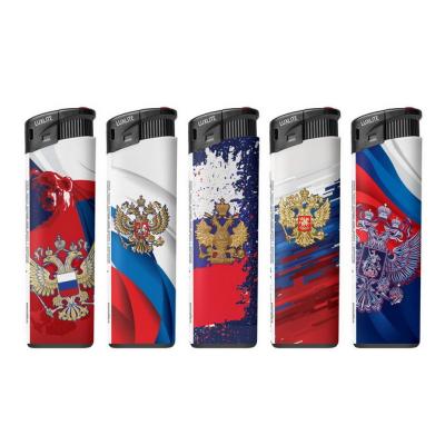 Зажигалки пьезо XHD 8500L АП WP NATIONAL EMBLEM RUBBER фото