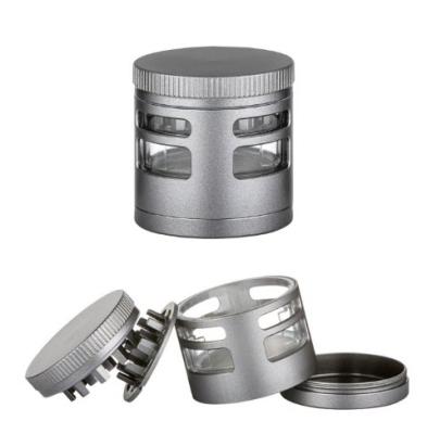 340281 Измельчитель для табака металл 50х45мм (4 части) фото