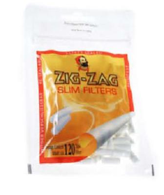 Сигарет.фильтры ZIG-ZAG SLIM (x120) фото
