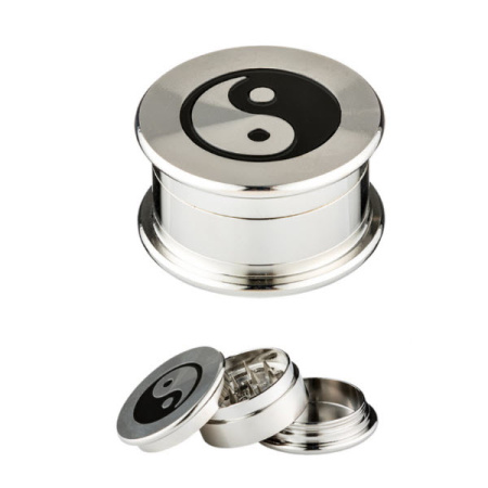 340289 Измельчитель для табака металл 52х30мм (3 части) фото