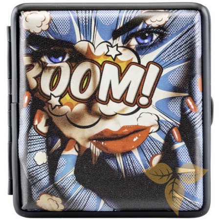 21470 Портсигар FARO д/20 сиг 80мм, ПВХ "Тату 3" фото