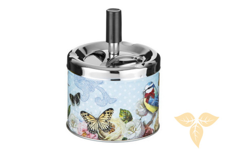 400628 Пепельница вращающаяся "птицы" 12х9,2 см фото