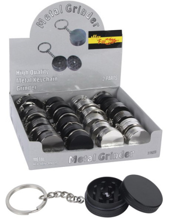 31215 Измельчитель для табака металл брелок (2 части) фото