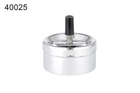 400250 Пепельница вращающаяся хром 90 мм фото