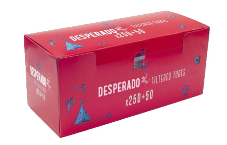 Сигарет.гильзы DESPERADO 250+50 (300шт) (84x15мм) фото