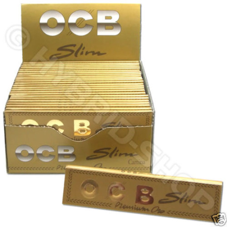Сиг.бумага OCB SLIM PREMIUM GOLD ( х32 лист) фото
