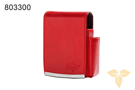 803300 Футляр д/пачки сигарет, красный, кож зам фото