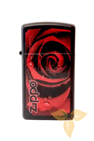 Зажигалка Зиппо Z1618 Zippo Red Rose (60.000.541) (0000541) фото