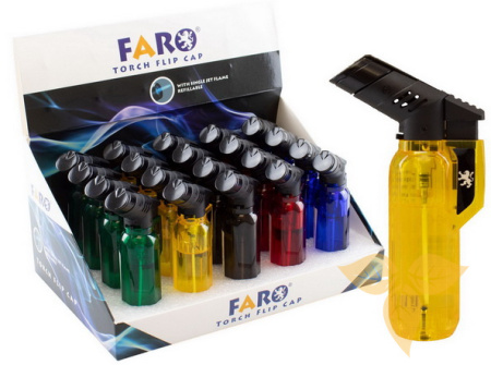 41001 Зажигалка FARO Lighter 1хтурбо, с крышкой фото