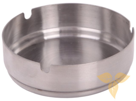 22010 Пепельница металлическая хром 10см фото