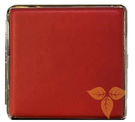 24031 Портсигар FARO д/20 сиг 80мм, красный фото